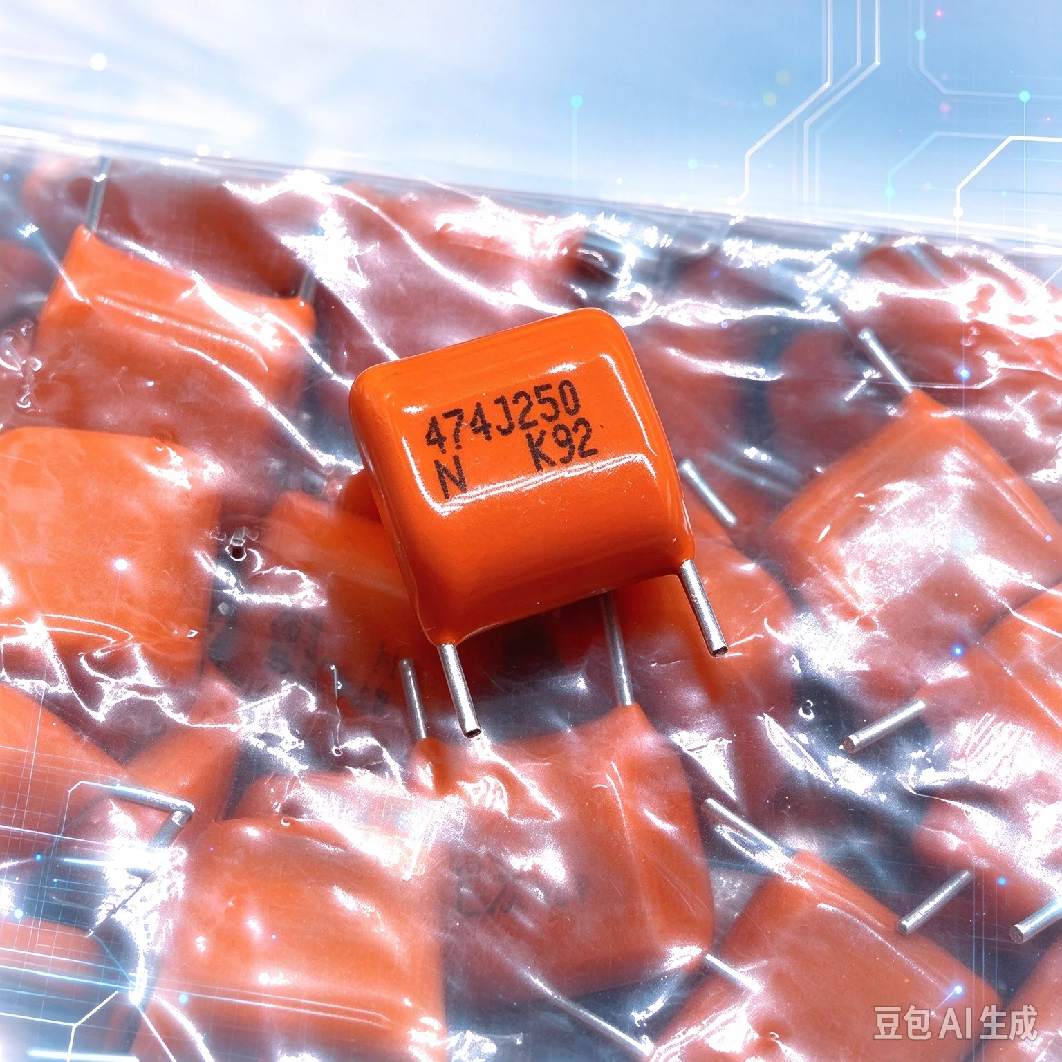 Highfreq for Japan NIS NISSEI CBB Capacitor 474 470nF 0.47uF 250V Audio   100pcs