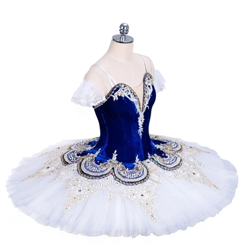 

Girls Ballet Tutu Dress Kids Sleeping Beauty Swan Lake Professional Tulle Puffy Skirt Stage Performance Costume Children Wear