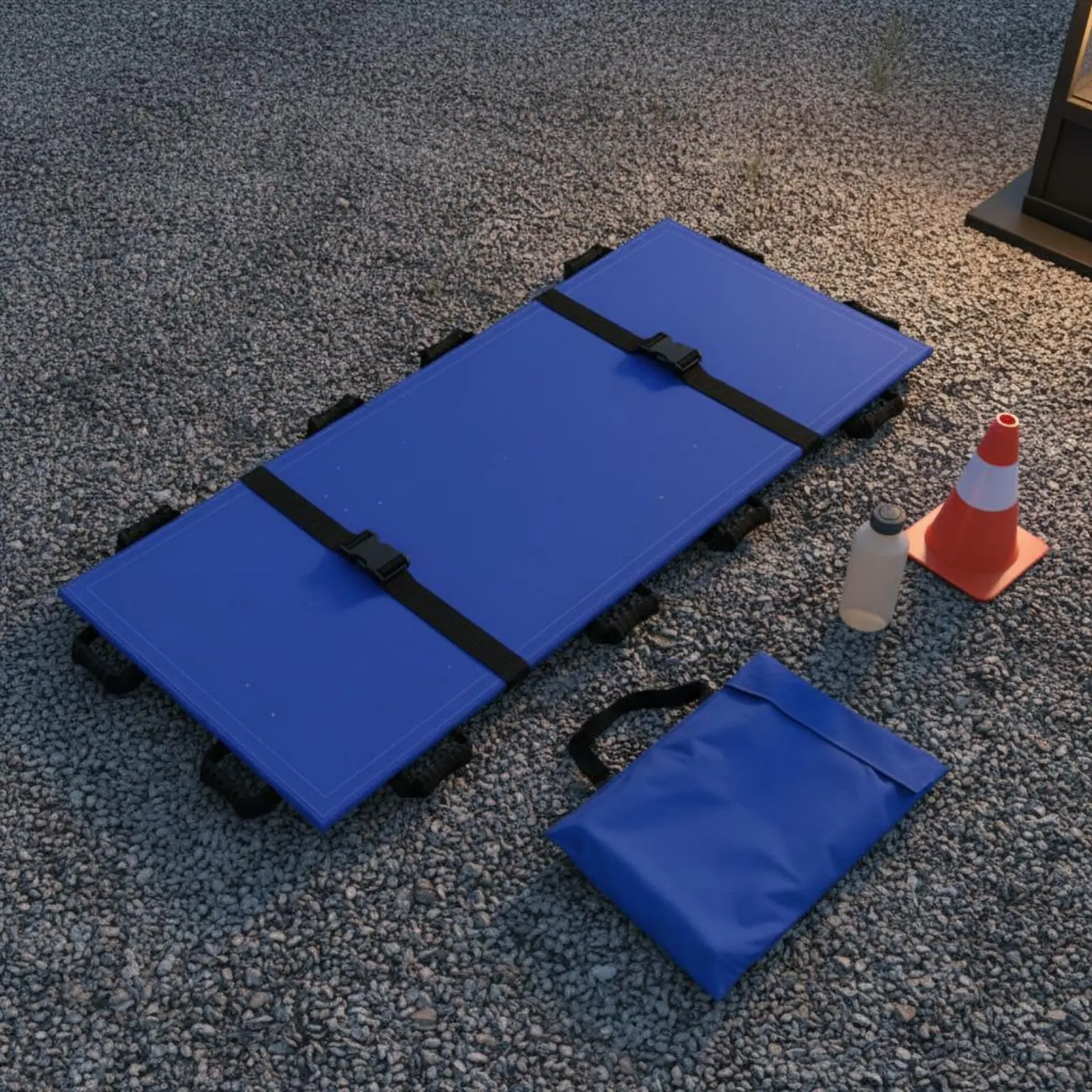 

Портативные мягкие носилки-каталка из прочного оксфордского материала для перемещения пациентов с ручками, усиленные