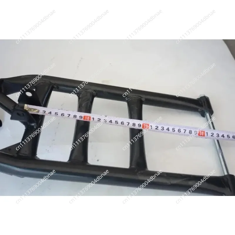 Three-wheeled motorcycle modified four-wheeled kart beach car rear axle suspension rear axle lengthened rear flat fork 81cm long