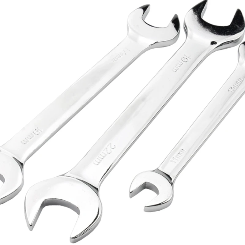 Inbussleutel 5.5-55mm Dubbele Steeksleutel Handje Combo Wrench Set Zeskantmoer Auto Reparatie tool