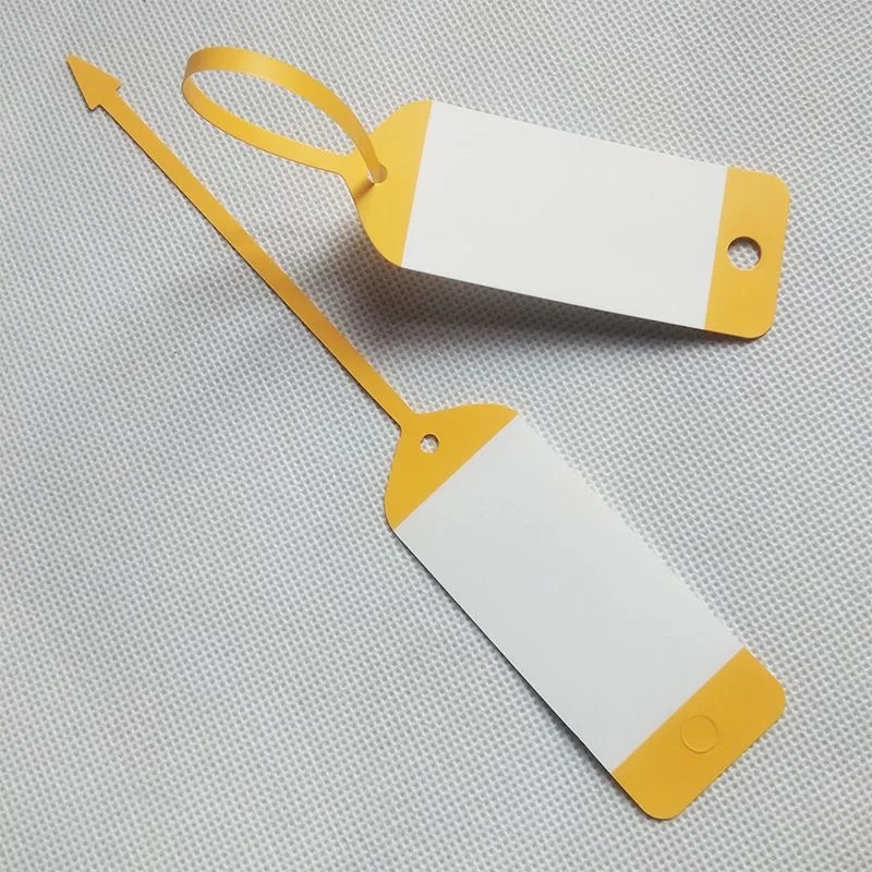 100pcs Waterproof Blank Car Key Tags Durable Writeable For Auto Repair Services Multiple Colors Available