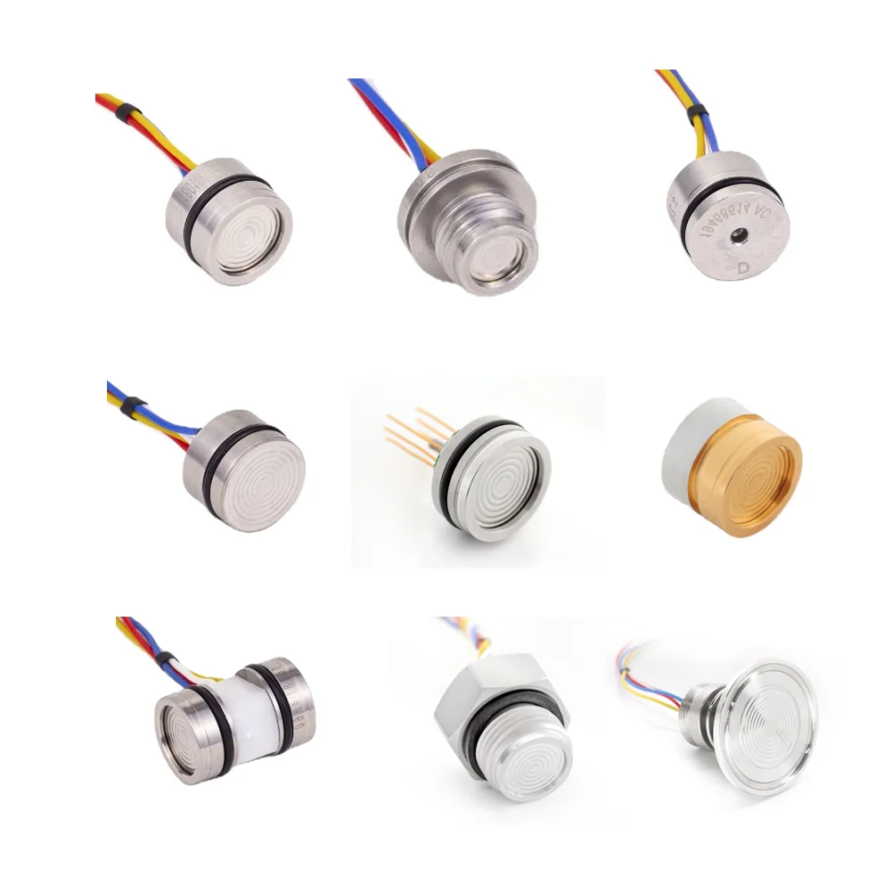 Manufacturer Temperature and Pressure Sensor Flush Diaphragm Mini I2C 1.5mA Double Fusion Silicon Filled Pressure Senso