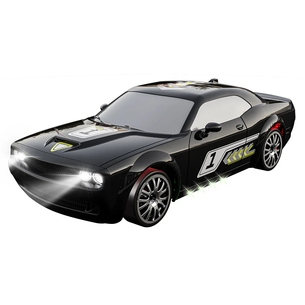 KF27 Professional RC Four wheel Drive Remote Control Car 1:20 High Speed Drift with Light Tail Swinging Stunt Racing Boy Toy