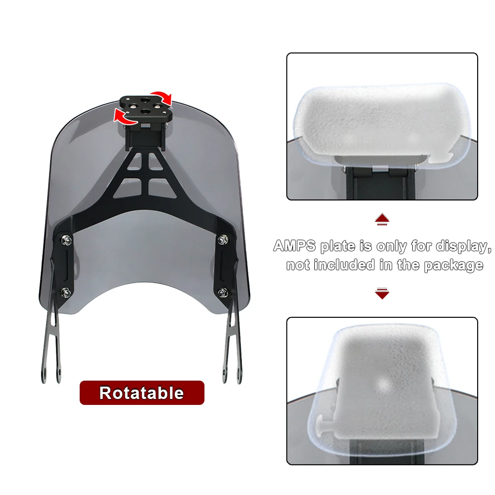 For Yamaha XSR700 2016 2017 2018 2019 2020 2021 XSR 700 Motorcycle Windshield Protector Windscreen GPS Mount Navigation Bracket 2