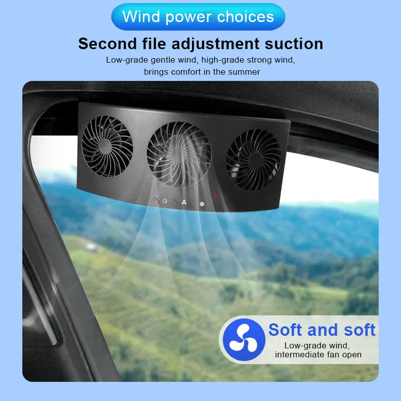 Car Exhaust Fan Car Cooling Ventilation Air Circulation Cooling Car Window Exhaust Fan Car Electric Fan