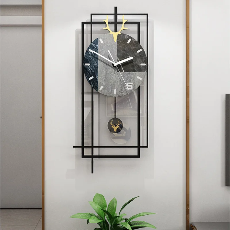 นาฬิกาแขวนผนังดีไซน์สร้างสรรค์ - Interior Design Luxury Living Room บทวิจารณ์และราคา