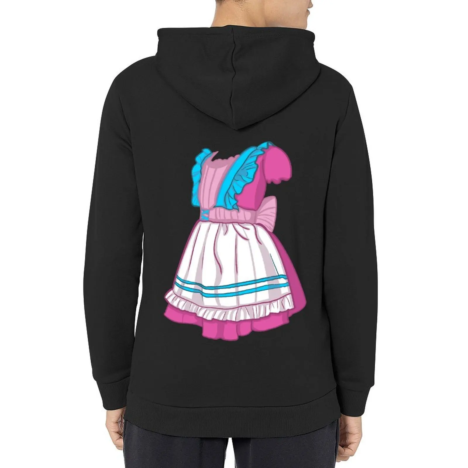 

Femboy Maid Dress Hoodie men's coat male clothes hooded shirt korean style clothes new hoodies and sweatshirts