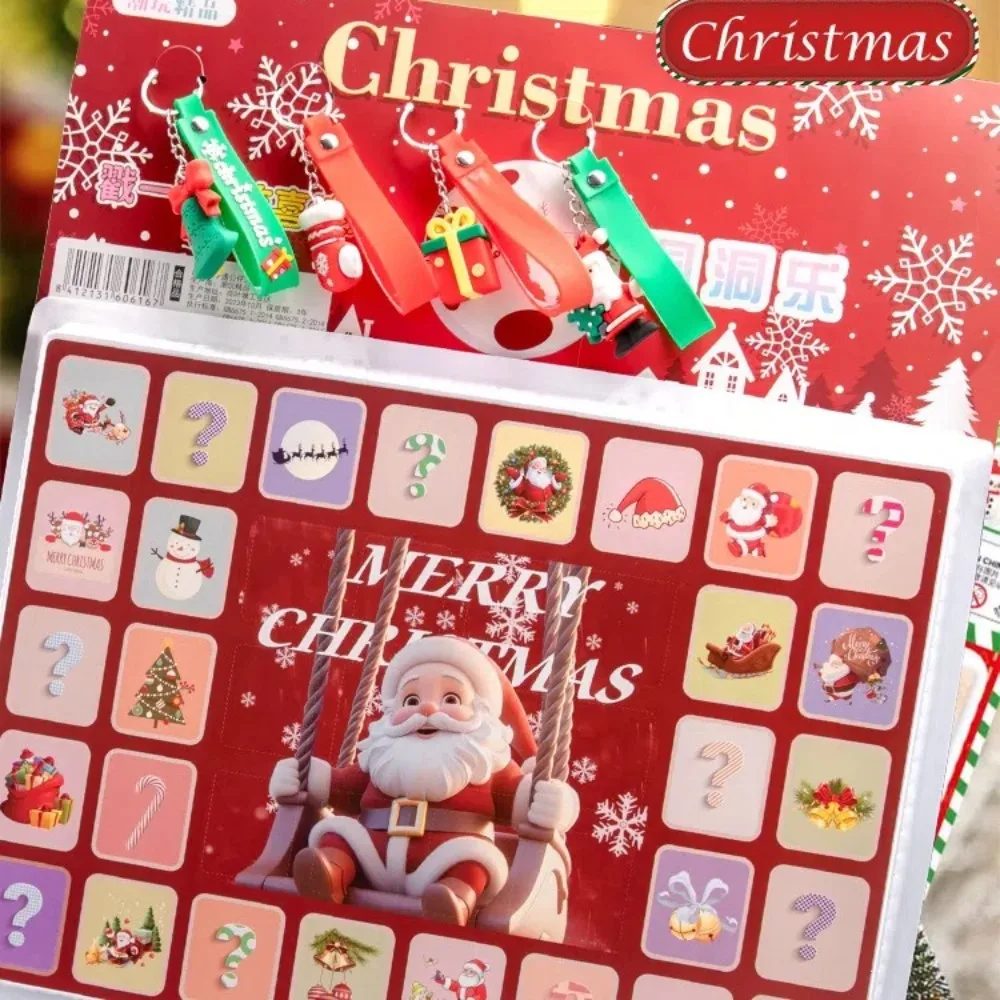 Cartoon Character Dolls Christmas Box 40 Figurines 4 Keychain Advent Calendar Toy Christmas Gifts Countdown To Christmas