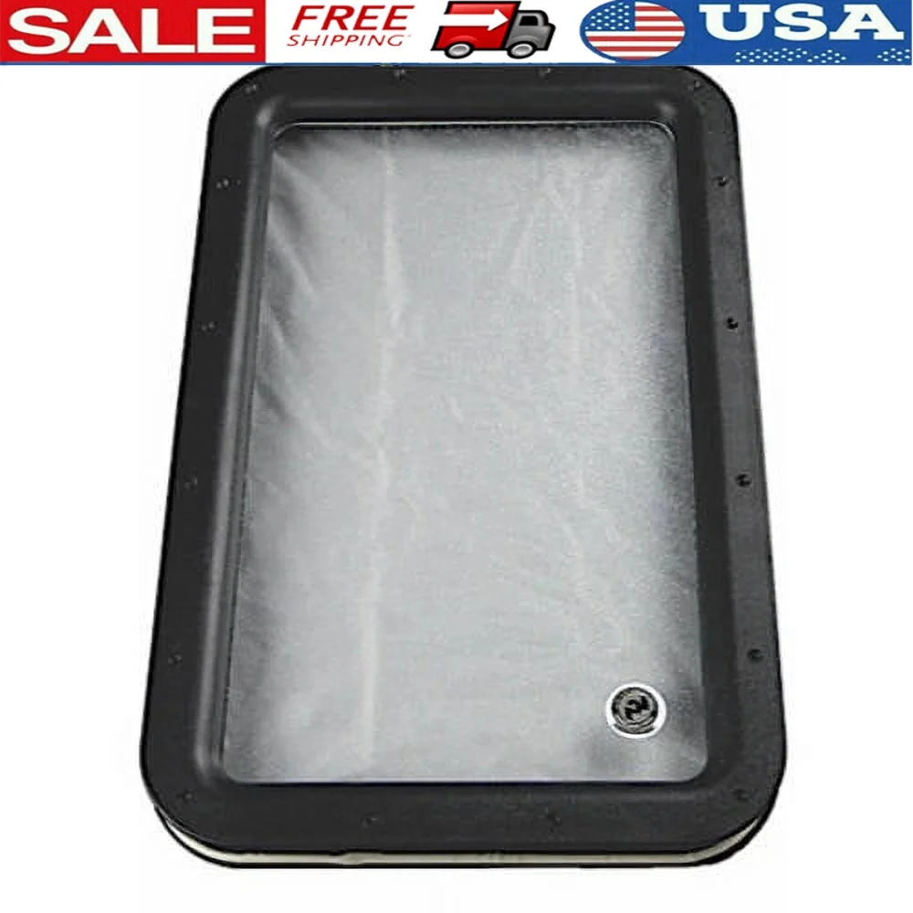 

Adjustable Window Frame Seal RV Boat Auto Replacement Quality Durable Materials Easy Installation 12x21 Inch