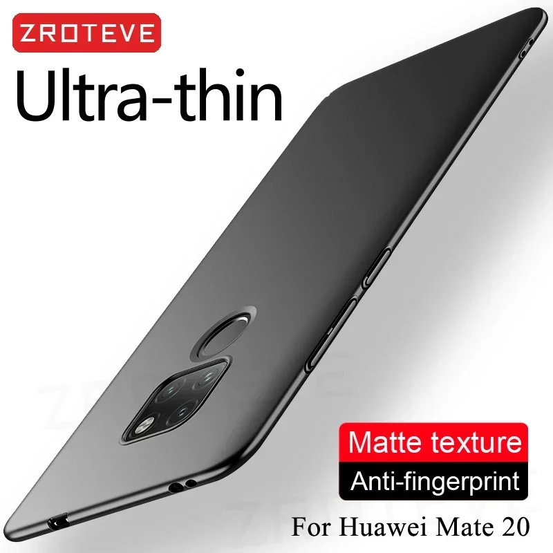 Mate 20 Pro Case Cover ZROTEVE Slim Matte Coque For Huawei Mate 20 Pro X Case Hard PC Cover For Huawei Mate 20 Lite Mate20 Cases