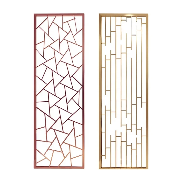 Room Divider Screen Factory Direct Bet Quality 304 Perforated Metal Sheet Decorative Design Minimalist Furniture New