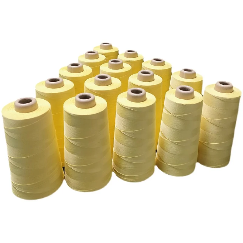 Kevlar aramid sewing thread rope high temperature and tensile strength 2 strands Braided 6 strands cross braided