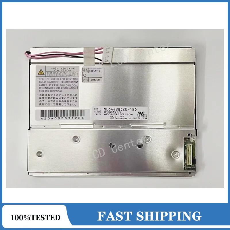 Original 6.5 inch NL6448BC20-18D NL6448BC20-18 NL6448BC20-20 65BLM10 LCD Display Screen Panel