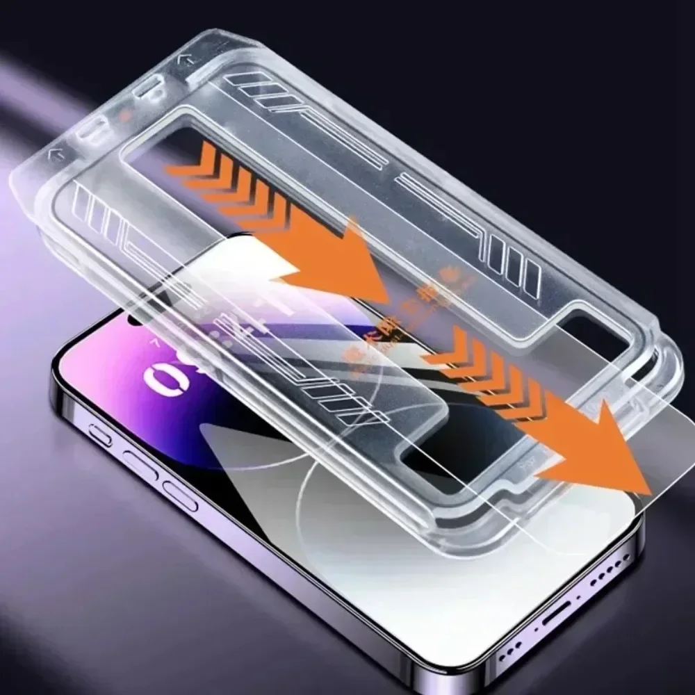 2PCS Premium Tempered Glass for Samsung Galaxy S24 S23 S22 Ultra Auto Dust Remove Kit Screen Protector S21 Plus Ultra Film