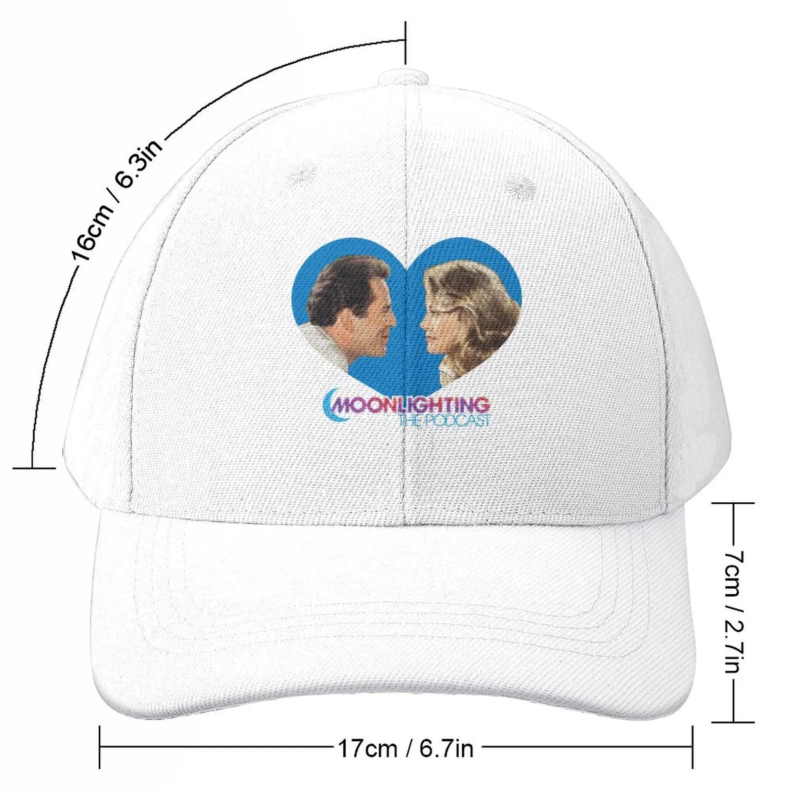 MLTP David + Maddie Heart Baseball Cap Sunscreen Sun Hat For Children tea Hat Ladies Men's