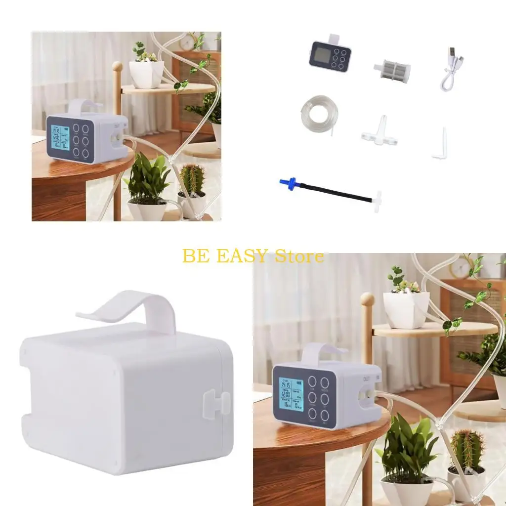 E28F Automated Watering Unit For Indoor bushes With Notification Functions And Multiple Irrigation picks