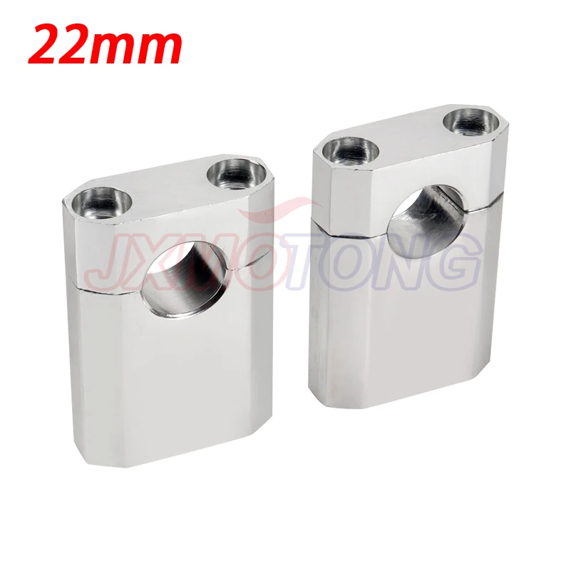 22mm 28mm Off road Motorcycle Bar Clamps Handlebar risers Adapter for 7/8\