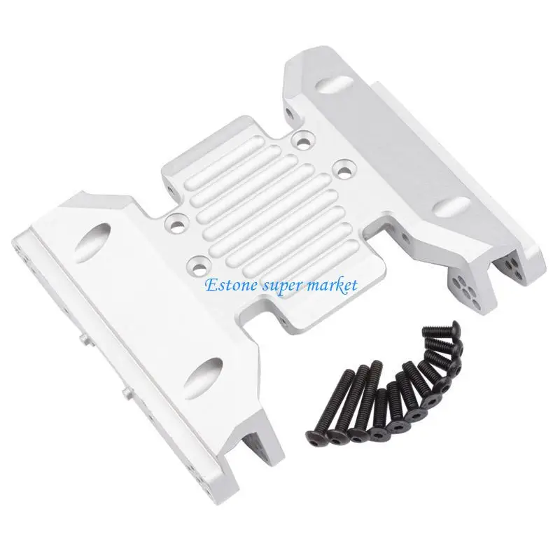 

090B R/C Toy Transmission Skid Plate RC Vehicle Gear Box Center Mount for SCX6 1:6