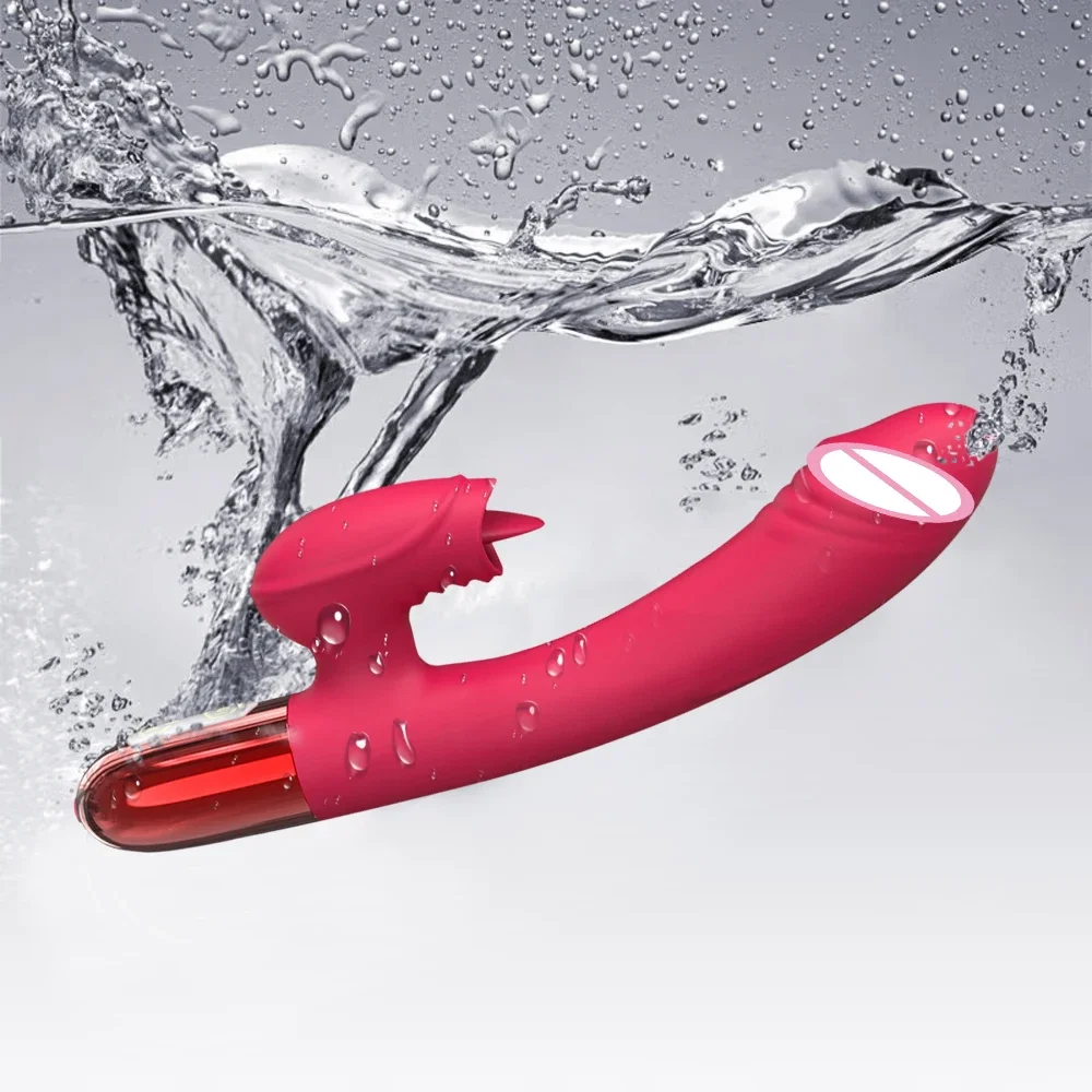 هزاز للنساء محفز البظر أنثى الاستمناء G بقعة دسار مع اللسان لعق الكبار السلع الجنس لعب للنساء 18 +