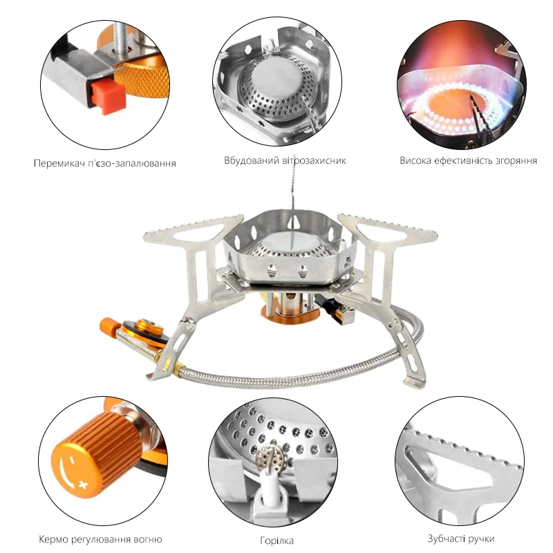 TARKA 3800 ワットキャンプガスストーブピクニックバ - Commercial Kitchen Burner のレビューと価格