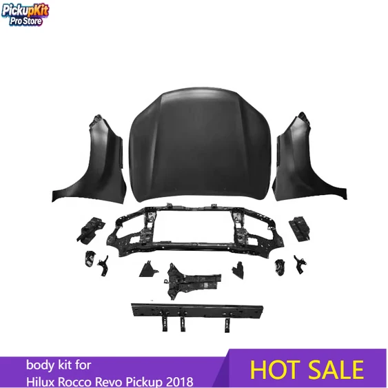 

New Car Body Kit for Hilux Rocco Revo Pickup 2018 Includes Other Exterior Body Parts Conversion Accessories