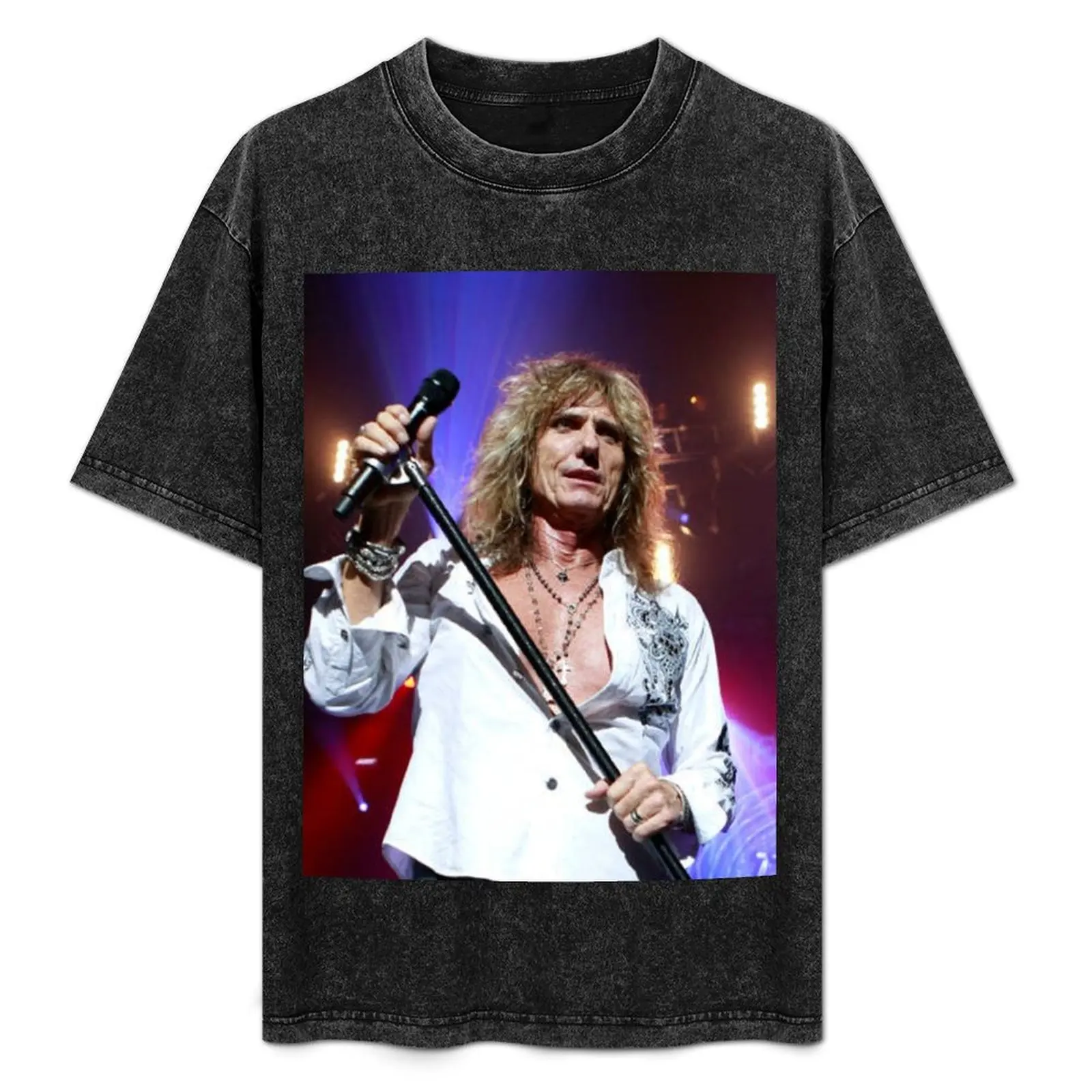 David Coverdale T-Shirt hippie clothes anime tshirt mens t shirts casual stylish