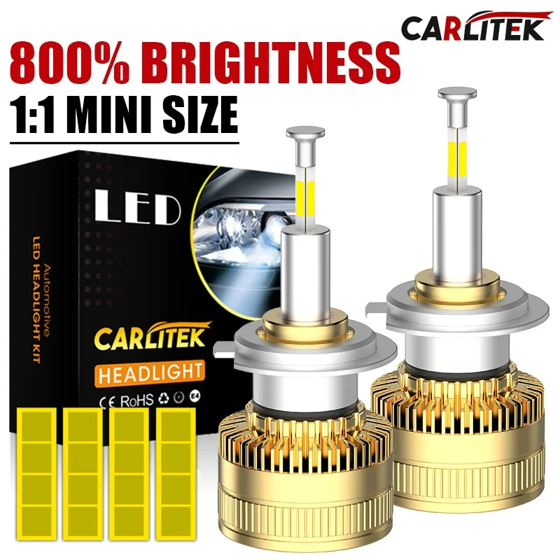 H7 LED CANBUS 360 for Projector Lenses 1500W H11 H1 LED H8 Headlight Bulbs HB3 9005 HB4 9006 Hir2 9012 LED Fog Lights 6000K 12V