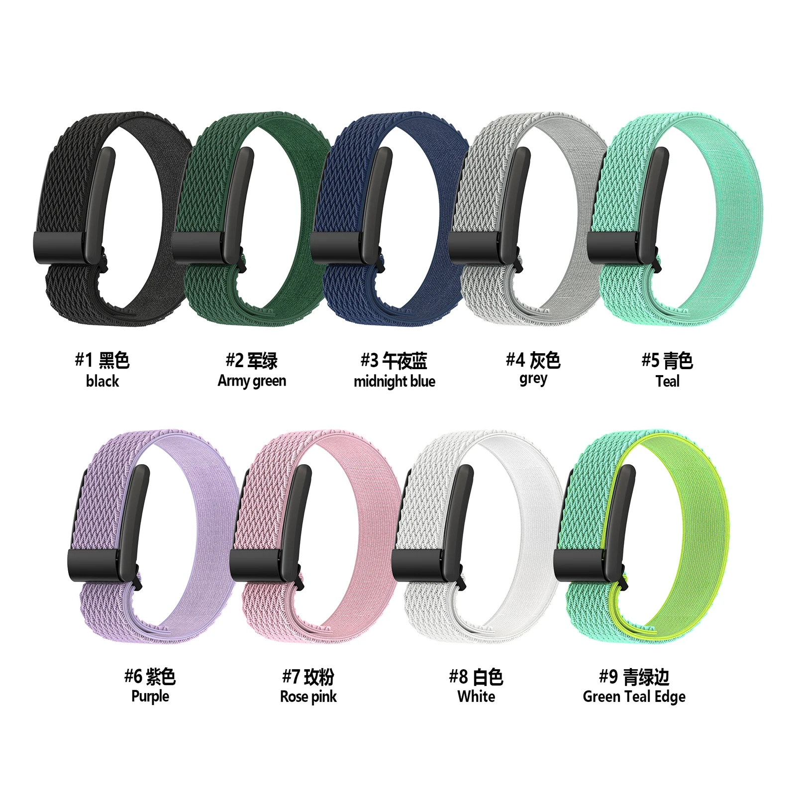 حزام النايلون الناعم هو الملحق النهائي Whoop الذي تم تصميمه لتناسب جميع أجهزة Whoop 3 التي تقدم شريط بديل مثالي #6