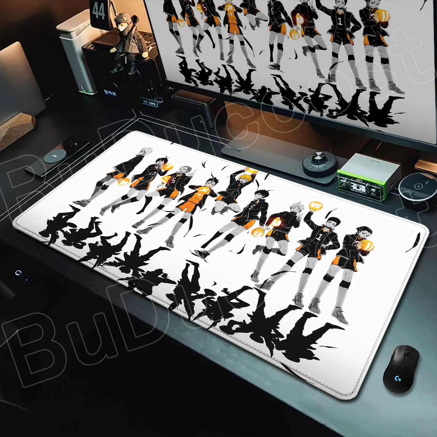 Novo anime haikyuu mouse pad tapete de borracha pc mesa de jogos tapete de mesa portátil xxl antiderrapante teclado de computador tapetes de mesa de escritório
