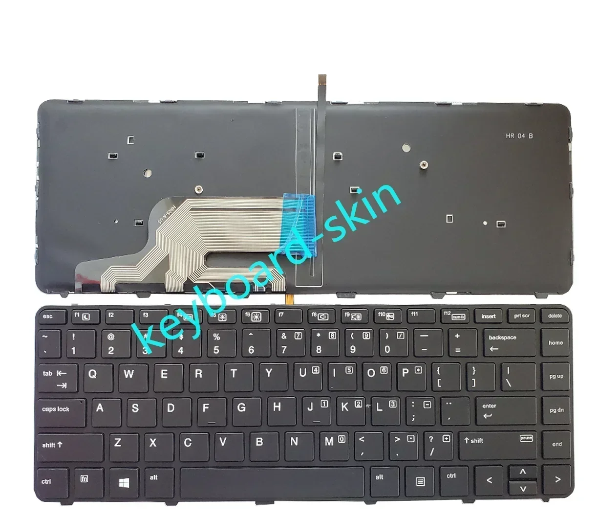US backlit keyboard No-pointer for HP ProBook 430 G3,430 G4,440 G3,440 G4,445 G3,445 G4,446 G3 640 G2,640 G3,645 G2 G3 laptop