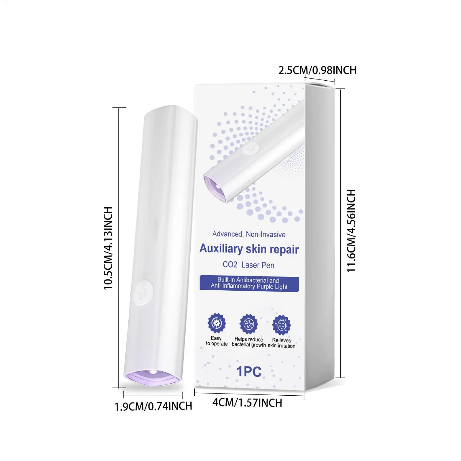 Huidverzorgingspen Draagbare professionele elektrische zachte gezichtsgereedschap Schoonheidspen voor vrouwen Volwassenen Dagelijks reizen Thuiskantoor Gezicht Lichaam