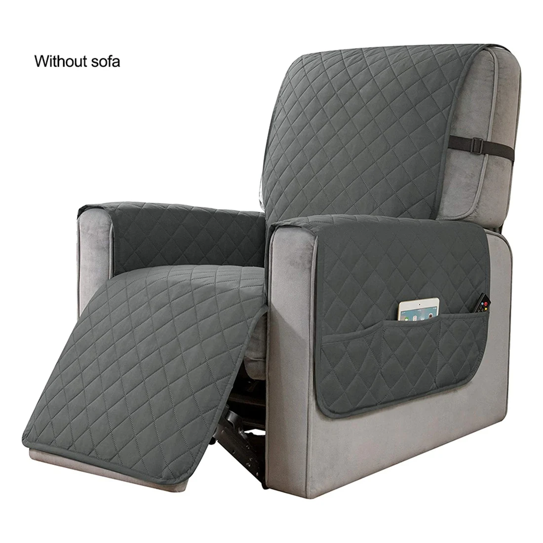 

AB09-чехол на стул с откидной спинкой, двусторонний чехол для кресла, широкий чехол для защиты мебели с эластичными ремнями