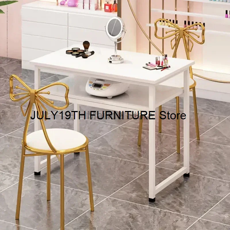 Japanese Simple Manicure Tables Light Luxury Professional Nail Tables salon furniture beauty salon Single Double Manicure Table