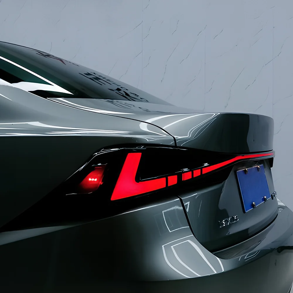

Для Lexus Is250 2013-2022 автоматический задний фонарь в сборе, обновленный высококачественный светодиодный динамический сквозной задний фонарь, автомобильные аксессуары