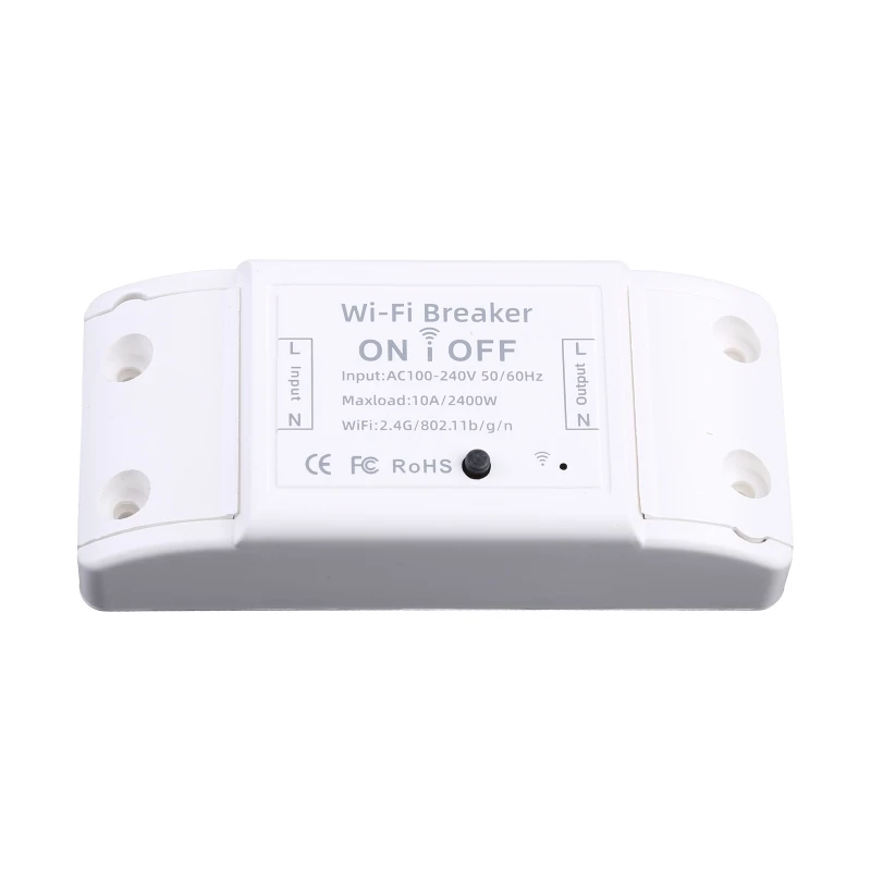 APP 원격 제어 무선 Wifi 스마트 스위치 LED 조명 컨트롤러 모듈 타이머 회로 차단기 음성 제어 DIY 드롭 선박