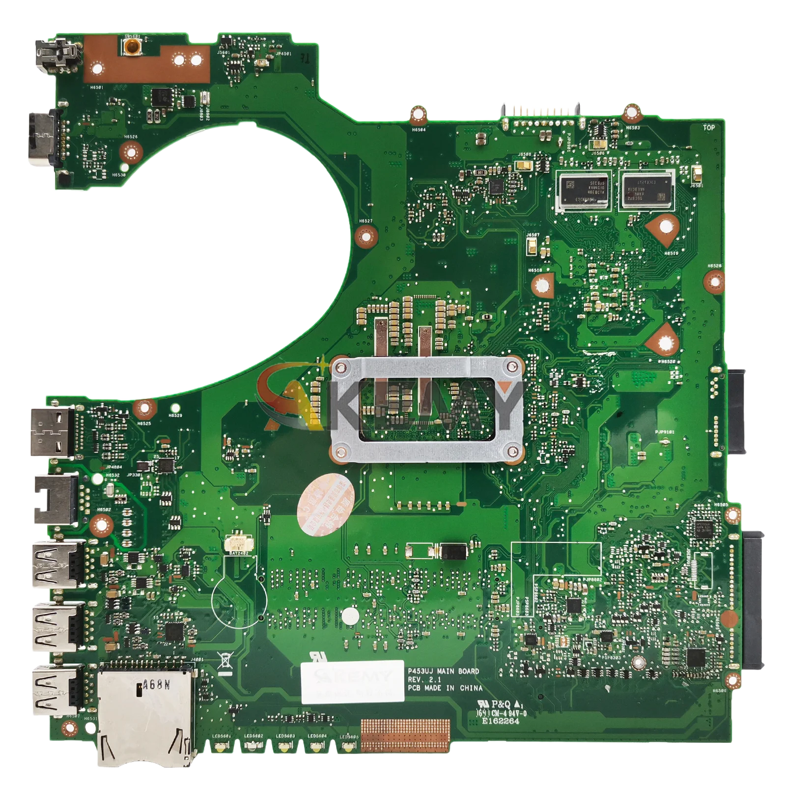 P453UJ Laptop Motherboard Für ASUS ProArt P453U PX453U PE453U P453UJ PRO453U Notebook Mainboard Mit I3 I5 I7 CPU 100% tests OK