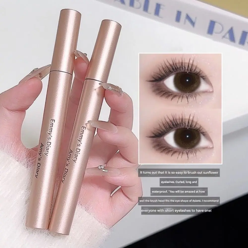 防水黒マスカラ延長持続黒まつげまつげエクステンションナチュラルカーリング液体繊維マスカラメイクアップ化粧品