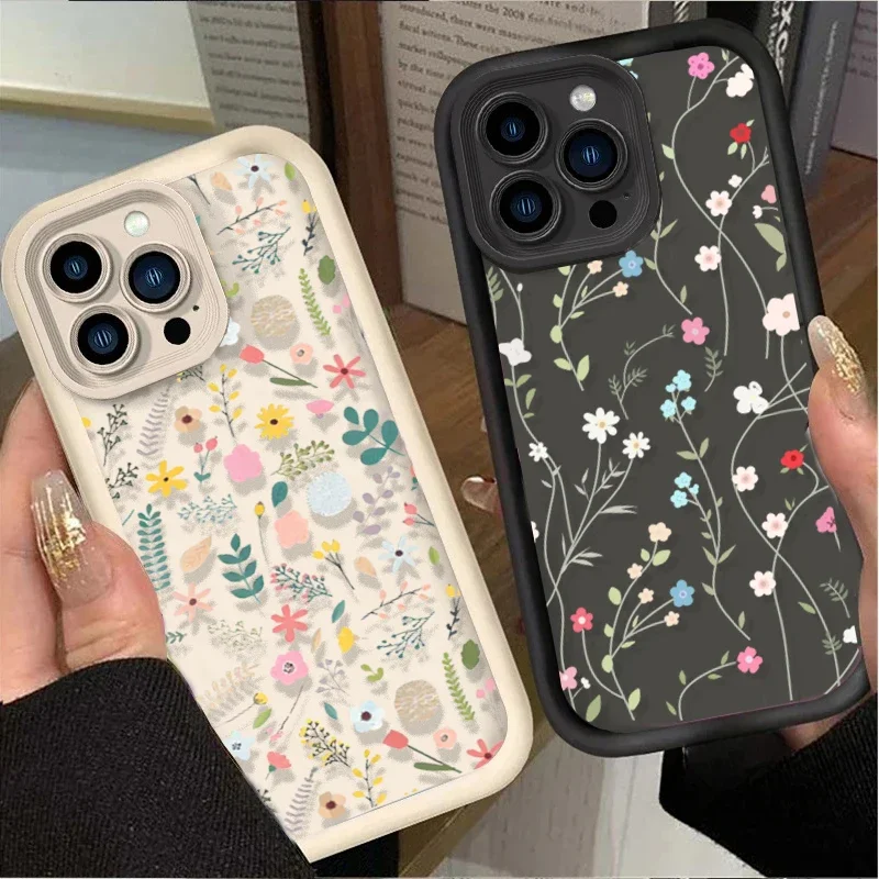 Case For OnePlus 11 12 Nord 4 3 Lite 8T 2 ACE 2 3 4 10R cover Flowers girl Fashion Y2K Silicone Artistic Soft