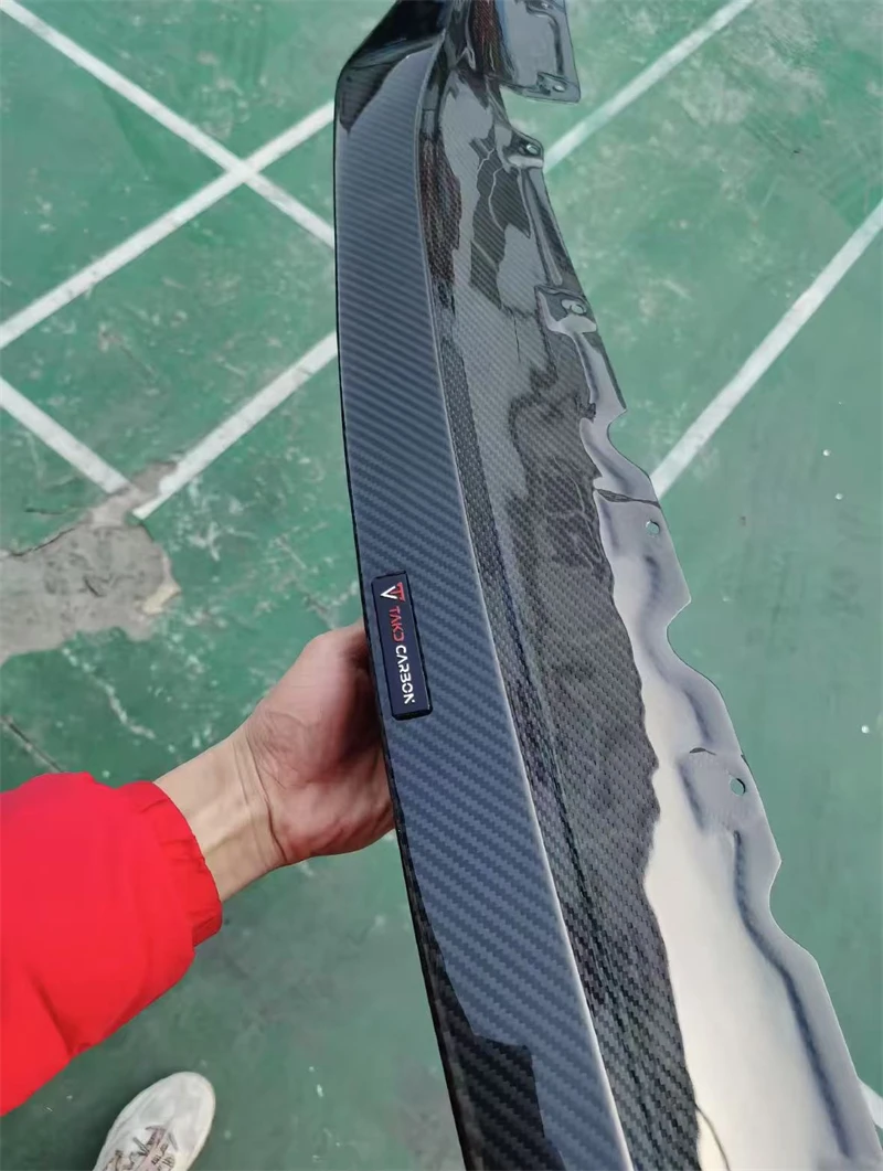 BMW G20 G28 325i 330i 2020 2021 2022 2023 2024 ReaI ドライカーボンファイバーフロントバンパーリップスポイラーキット