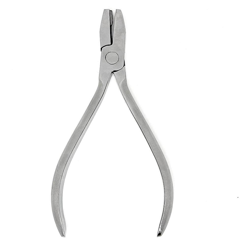 จัดฟันลวดดัดคีมทันตกรรม V หยุด LOOP FORMING เครื่องมือสแตนเลสคีมสําหรับ Lab ใช้