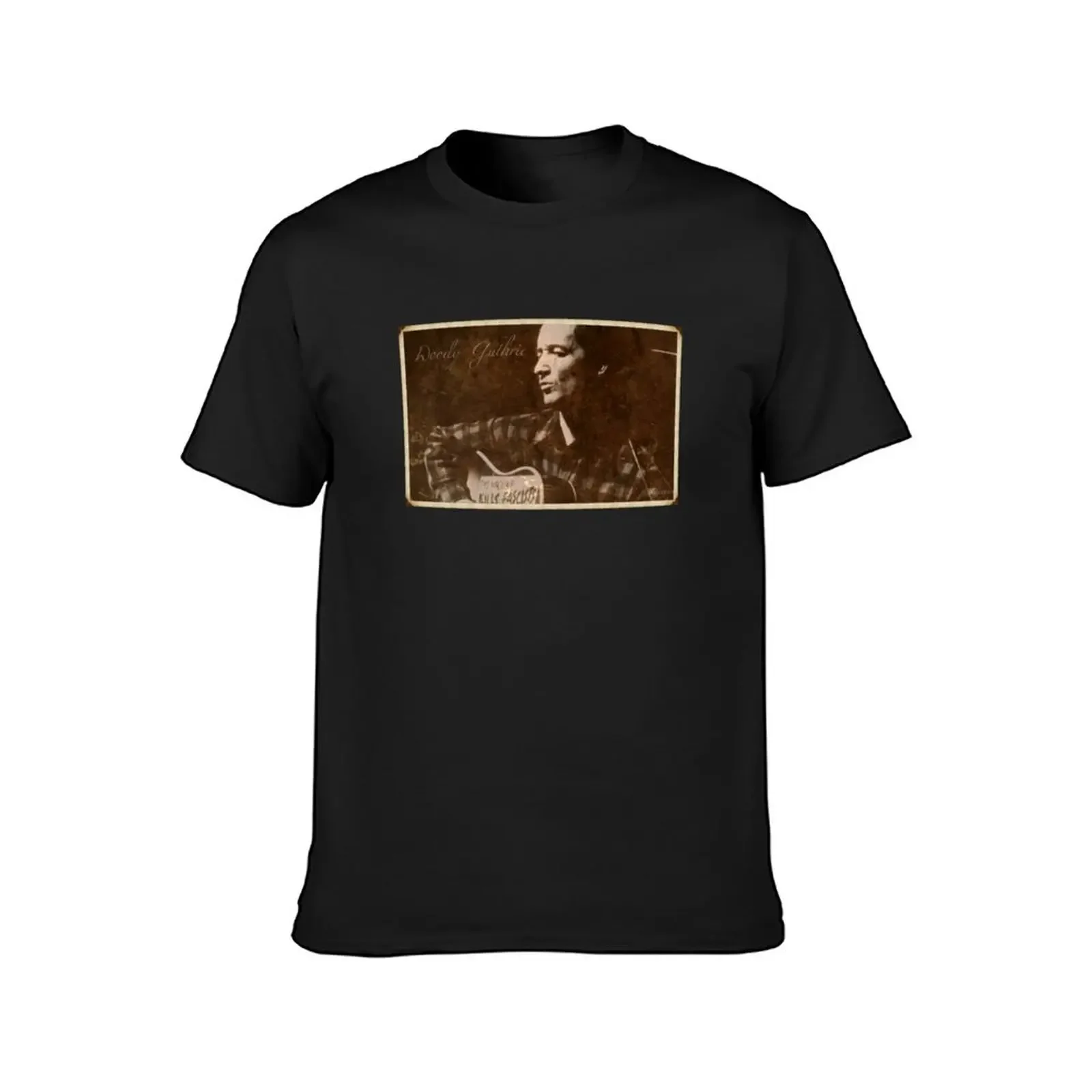 Woody Guthrie T-Shirt man t shirt Personalized t-shirt mens t shirts pack