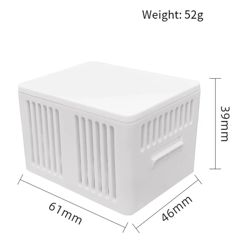 B06B-For Roborock G20S Ultra Saros 10R Robot Vacuum Cleaner Silver Ions Deodorizing Particles Replacement Dust Box Brush
