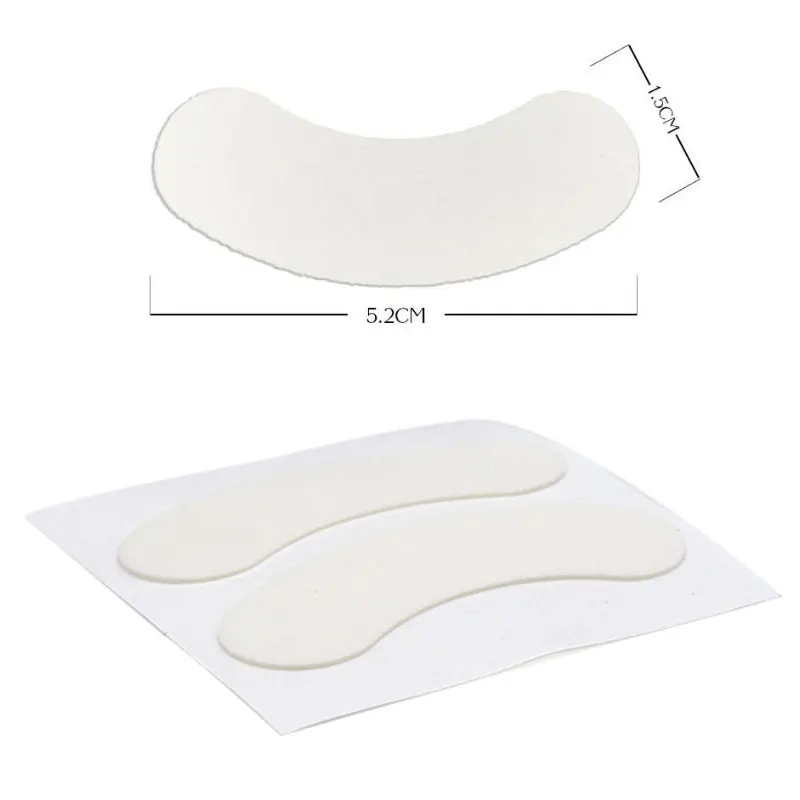 100pairs Lashes Extension Patches Under Eye Pads Paper Gel Lash Pad Eye Sticker Tips Wraps Hydrogel Patch Eyelash Makeup Tool