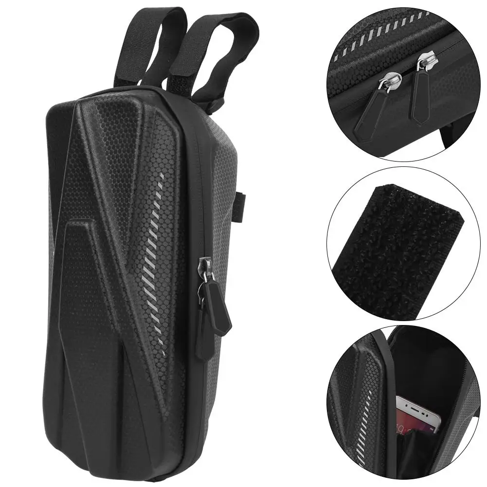 2/3L Electric Scooter Handlebar Bag EVA Hard Shell Universal E-bike Bag