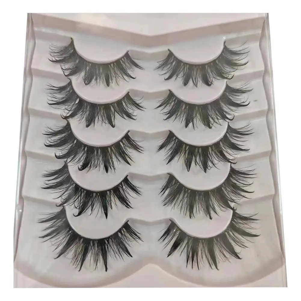 

1set Eyelashes Clusters Natural Eyelash extension Cluster Lashes Volume Mixed Tray Lashes Cluster Natural Lashes Hot
