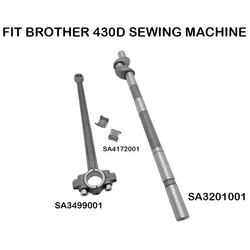 BROTHER KE-430D Main Shaft SA3201001 Needle Roller Bearing SA4172001 Crank Rod Assy SA3499001 Button Sewing Machine Spare Parts