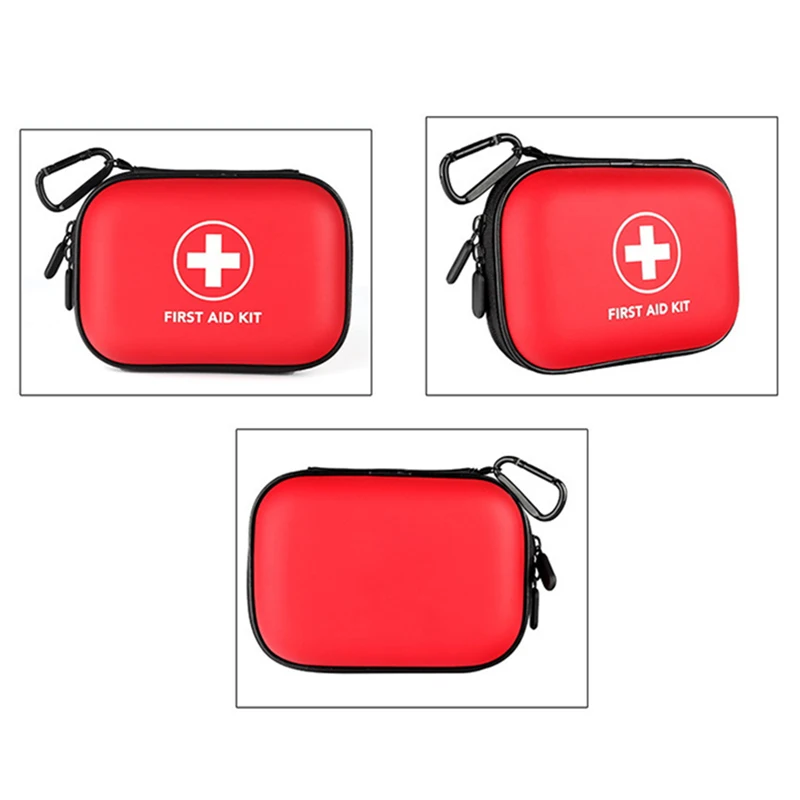 Sac de rangement en PU pour équipement de camping, petit sac de premiers soins médicaux, survie médicale, voyage en plein air, ménage, médecine, 1 pièce, 24 pièces