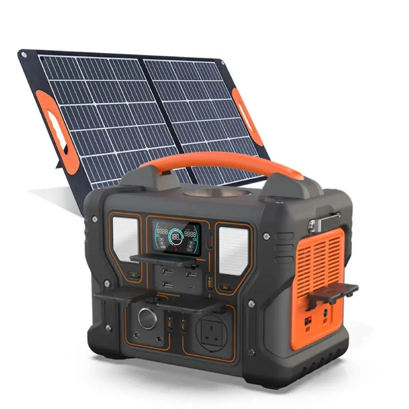 Portable Solar Generator 3000w Power Supply Lithium Camping 110-240V Portable Charger Power Station with AC DC USB