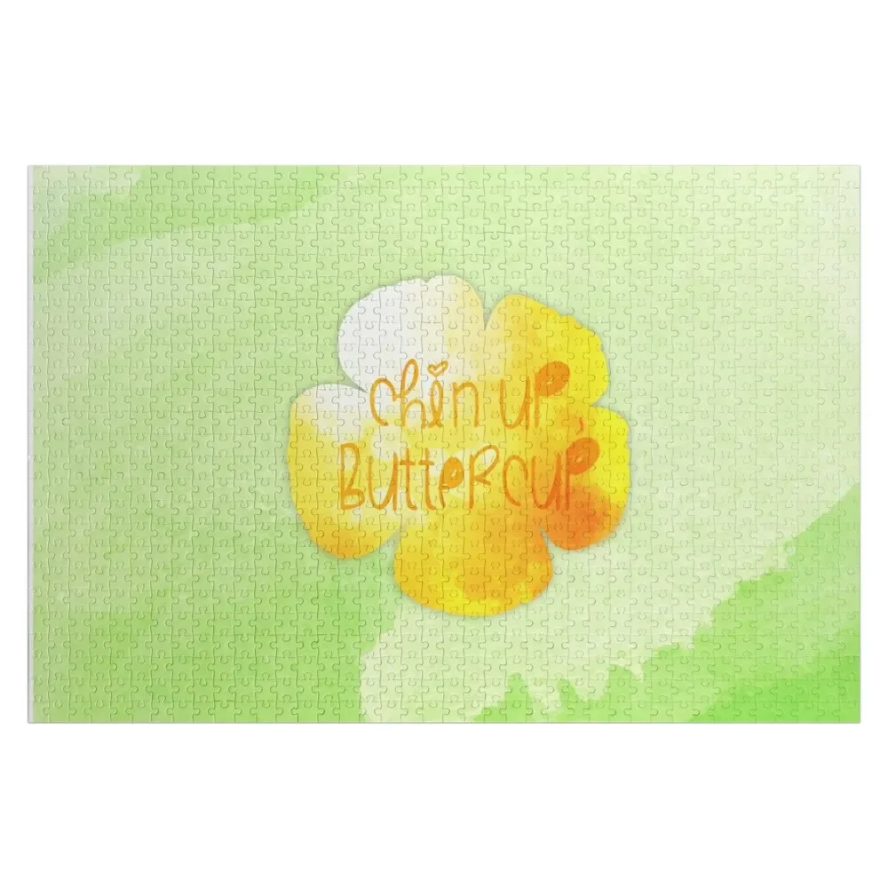 

Chin Up Buttercup Jigsaw Puzzle Custom Gift Iq Personalized Puzzle